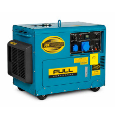 Дизельний генератор FULL FDK10000SC, 1-фазний 230V, 50Hz, 9.4kVA/7.5kW, бак 30 л, витрата 2 л/год, ручний/стартер (без АКБ), 900х520х700 мм, 170 кг Дизельний генератор FULL FDK10000SC, 1-фазний 230V, 50Hz, 9.4kVA/7.5kW, бак 30 л, витрата 2 л/год, ручний/стартер (без АКБ), 900х520х700 мм, 170 кг
