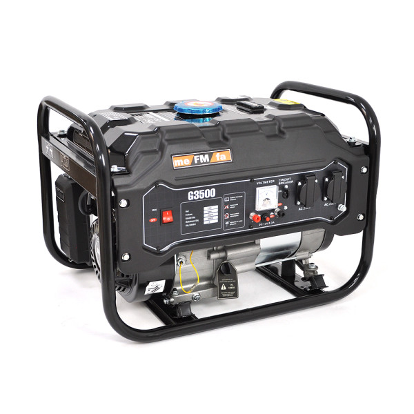 Генератор бензиновый G3500 2.8 кВт 3 kVA однофазный 220V 50Hz для автономного электроснабжения дома и дачи Генератор бензиновый G3500 2.8 кВт 3 kVA однофазный 220V 50Hz для автономного электроснабжения дома и дачи