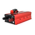 Инвертор напряжения KME1200W (DC:600W), 12/220V с аппроксимированной синусоидой, 2 универсальные розетки, 1*USB (DC:5V/2A), крокодилы+провода, Q20 Инвертор напряжения KME1200W (DC:600W), 12/220V с аппроксимированной синусоидой, 2 универсальные розетки, 1*USB (DC:5V/2A), крокодилы+провода, Q20