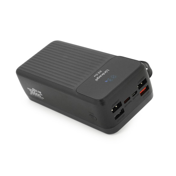 Повербанк Linkage LKP-42 30000 мА·ч 22,5 Вт для мобильных устройств с кабелем Type-C Lightning Micro USB черный Повербанк Linkage LKP-42 30000 мА·ч 22,5 Вт для мобильных устройств с кабелем Type-C Lightning Micro USB черный