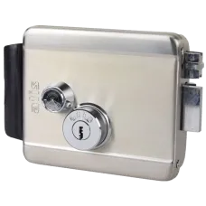 Електромеханічний замок ATIS Lock SS CK універсальний для дверей з нержавіючої сталі 12V для домофонних систем та СКД