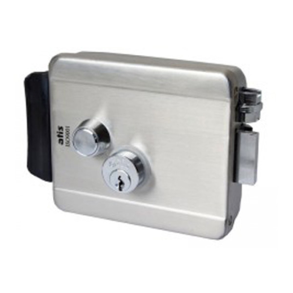 Электромеханический замок ATIS Lock SS для защиты дверей, корпус из нержавеющей стали, накладной, питание 12V, рабочая температура -30° до +70°C, размеры 137х105х37 мм Электромеханический замок ATIS Lock SS для защиты дверей, корпус из нержавеющей стали, накладной, питание 12V, рабочая температура -30° до +70°C, размеры 137х105х37 мм