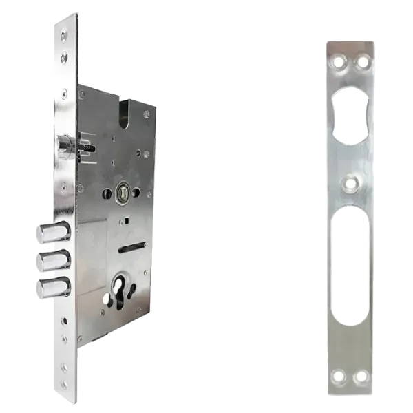 Врезная часть для замков SEVEN LOCK 6085 с закрытием ручкой вверх, совместима с моделями SL-7761/7762/7765/7766/7767/7768, размеры 300х109х28 мм Врезная часть для замков SEVEN LOCK 6085 с закрытием ручкой вверх, совместима с моделями SL-7761/7762/7765/7766/7767/7768, размеры 300х109х28 мм