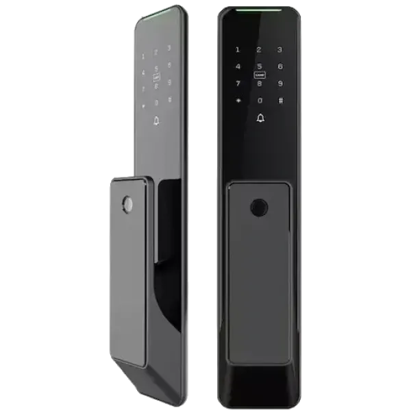 Біометричний замок для безпеки SEVEN LOCK SL-7775BF black з відбитком пальця, ПІН-кодом, картками MIFARE, Bluetooth та інтеграцією в розумний будинок Біометричний замок для безпеки SEVEN LOCK SL-7775BF black з відбитком пальця, ПІН-кодом, картками MIFARE, Bluetooth та інтеграцією в розумний будинок