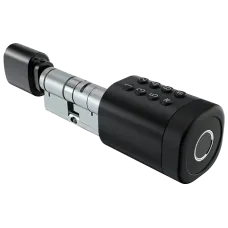 Біометричний замок SEVEN LOCK SL-7774BF black (35-90мм) (циліндр)