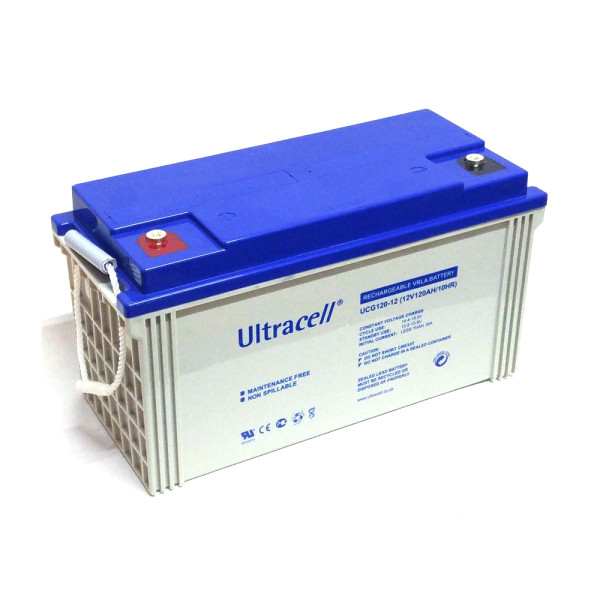 Акумуляторная батарея Ultracell UCG120-12 GEL 12 V 120 Ah источник бесперебойного питания для видеонаблюдения и охранных систем Акумуляторная батарея Ultracell UCG120-12 GEL 12 V 120 Ah источник бесперебойного питания для видеонаблюдения и охранных систем
