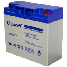 Акумуляторна батарея гелевий акумулятор Ultracell UCG22-12 12V 22Ah для відеоспостереження та охоронних систем
