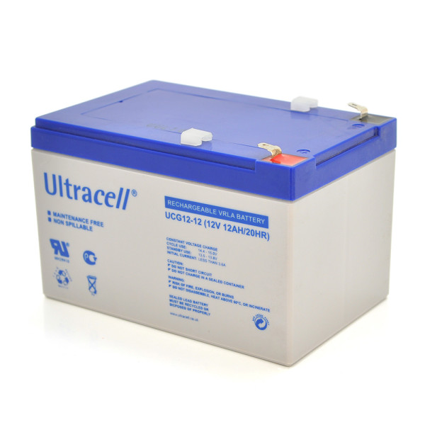 Аккумуляторная батарея Ultracell UCG 12-12 AGM 12В 12 А·ч для ИБП и систем видеонаблюдения White Q6/444 Аккумуляторная батарея Ultracell UCG 12-12 AGM 12В 12 А·ч для ИБП и систем видеонаблюдения White Q6/444