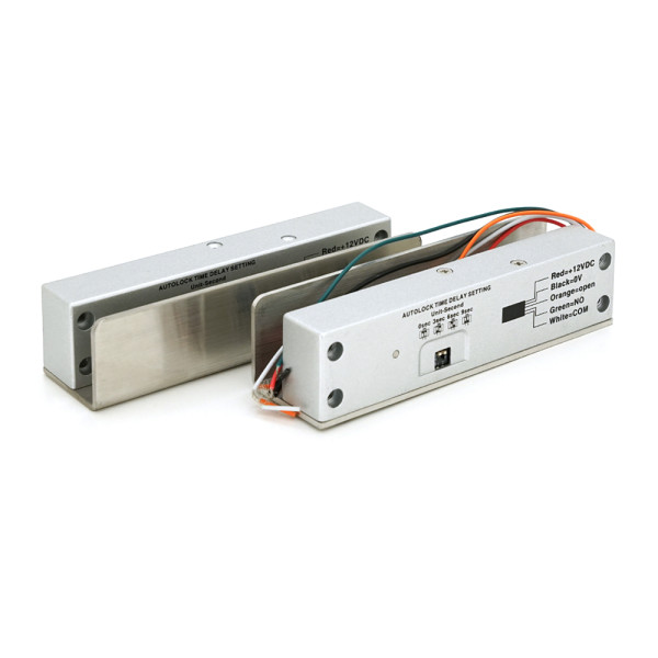 Замок ригеля YB-500U (LED) на стеклянные двери без рамы Замок ригеля YB-500U (LED) на стеклянные двери без рамы