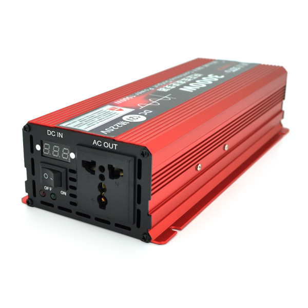 Інвертор напруги ST3000CP 1500 Вт 12/220V з апроксимованою синусоїдою для живлення побутової техніки та інструменту Інвертор напруги ST3000CP 1500 Вт 12/220V з апроксимованою синусоїдою для живлення побутової техніки та інструменту