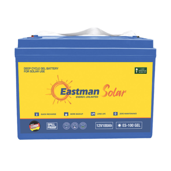 Аккумуляторная батарея EASTMAN ES100 DEEP CYCLE GEL 12V 100Ah T16 для солнечных систем и резервного питания Аккумуляторная батарея EASTMAN ES100 DEEP CYCLE GEL 12V 100Ah T16 для солнечных систем и резервного питания