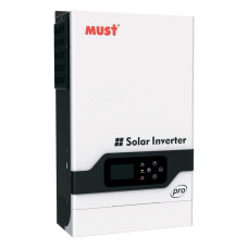 Інвертор гібридний MUST PV18-6048PRO II 6000W 48V з MPPT 100A для автономної та резервної сонячної електростанції