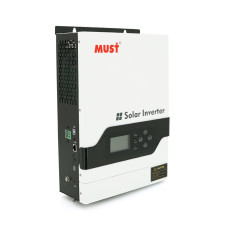 Гiбрiдне ДБЖ MUST PV18-3224VPM II, 3200W, 24V, ток заряда 60A, 160-275V, MPPT (60А, 30-160 Vdc)