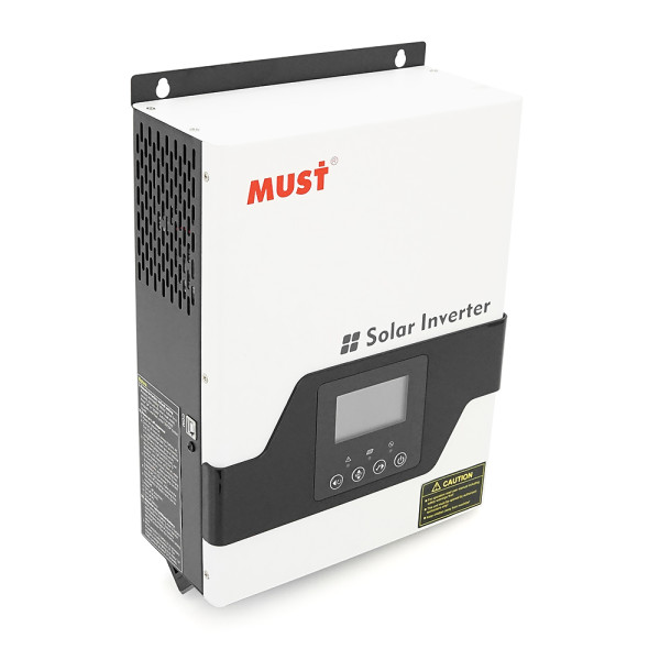 Гібридний інвертор MUST PV18-1012VMPK 1000W 12V MPPT 60A для автономних та резервних систем електроживлення Гібридний інвертор MUST PV18-1012VMPK 1000W 12V MPPT 60A для автономних та резервних систем електроживлення