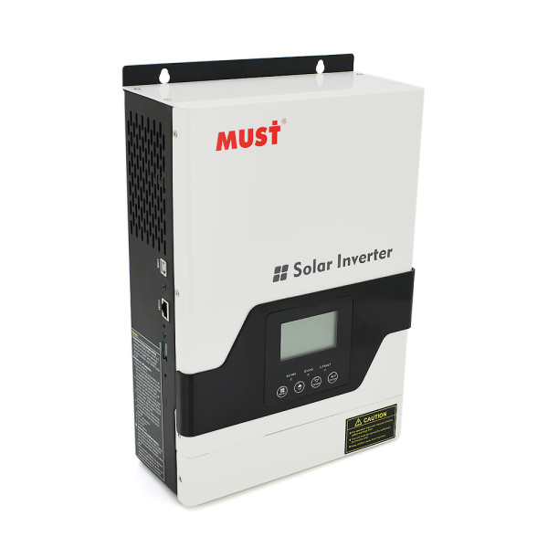 Гiбрiдний ДБЖ MUST PV18-1012VPM II, 1000W, 12V, ток заряда 10/20A, 160-275V, MPPT (45А, 105 Vdc) Гiбрiдний ДБЖ MUST PV18-1012VPM II, 1000W, 12V, ток заряда 10/20A, 160-275V, MPPT (45А, 105 Vdc)