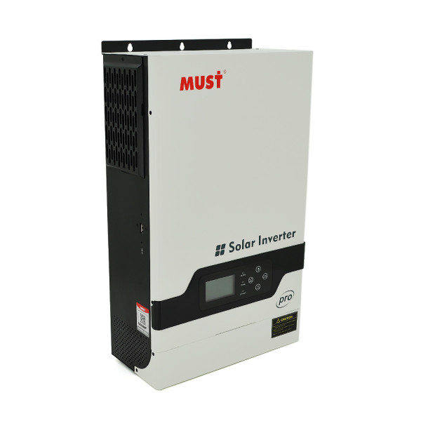 Гибридное ДБЖ MUST PV18-5248PRO 5200W 48V для автономного питания солнечных систем с эффективным зарядом 1-60A и высокой производительностью MPPT Гибридное ДБЖ MUST PV18-5248PRO 5200W 48V для автономного питания солнечных систем с эффективным зарядом 1-60A и высокой производительностью MPPT