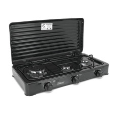 Газова плита Zilan ZLN0032, 3 комфорки, Black
