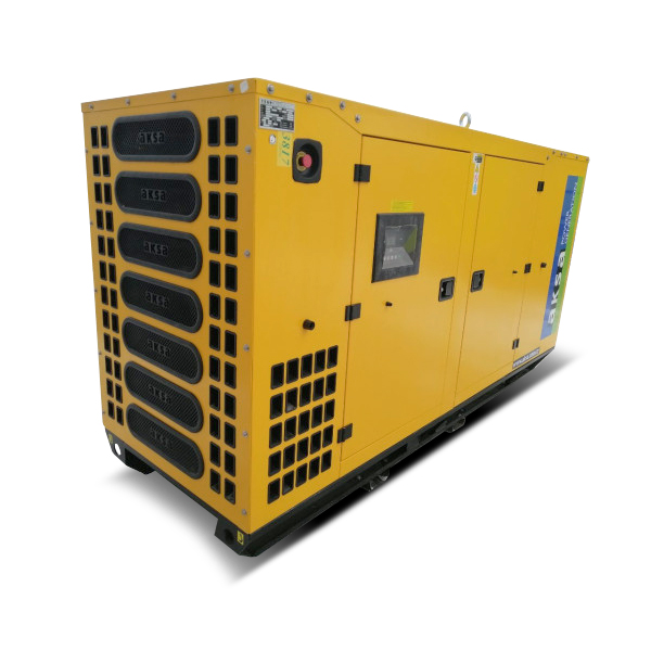 Генератор дизельний AKSA A6CRX65TI 165кВА 132кВт трифазний 230/400V 50Hz для безперебійного електроживлення з водяним охолодженням двигуна