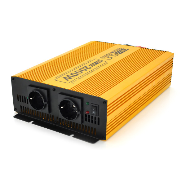 Інвертор напруги Mexxsun MXSPSW-2000 12В/220В 2000Вт з правильною синусоїдою для автономного та резервного живлення техніки Інвертор напруги Mexxsun MXSPSW-2000 12В/220В 2000Вт з правильною синусоїдою для автономного та резервного живлення техніки