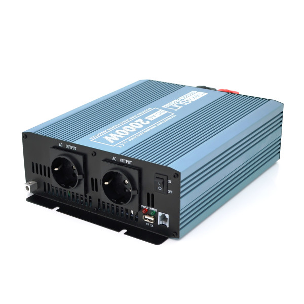 Инвертор напряжения Mexxsun MXS-2000 12В/220В 2000Вт для питания бытовой и автомобильной техники от аккумулятора Инвертор напряжения Mexxsun MXS-2000 12В/220В 2000Вт для питания бытовой и автомобильной техники от аккумулятора
