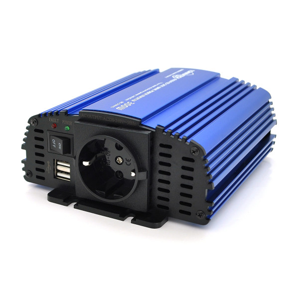 Инвертор напряжения Tommatech MS-300 300W 12V/220V с модифицированной синусоидой USB 2.1A и защитой для питания бытовой и автомобильной электроники Инвертор напряжения Tommatech MS-300 300W 12V/220V с модифицированной синусоидой USB 2.1A и защитой для питания бытовой и автомобильной электроники