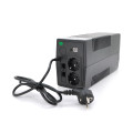 ИБП Qoltec QLT600 (360W) Proxima-L для компьютера и телекоммуникационного оборудования, off-line, AVR, 2xSCHUKO, 12В 7Ач ИБП Qoltec QLT600 (360W) Proxima-L для компьютера и телекоммуникационного оборудования, off-line, AVR, 2xSCHUKO, 12В 7Ач