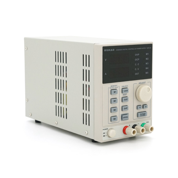 Блок живлення з цифровою індикацією KORAD KA6002D 0–60В 0–2А для лабораторних та сервісних електронних проєктів