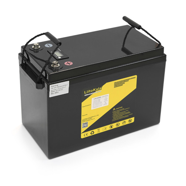 Акумуляторна батарея LiFePO4 12,8V 300Ah з LCD дисплеєм для зберігання енергії, розміри 355*245*180mm, вага 24kg, BMS 20(100)/200A Акумуляторна батарея LiFePO4 12,8V 300Ah з LCD дисплеєм для зберігання енергії, розміри 355*245*180mm, вага 24kg, BMS 20(100)/200A