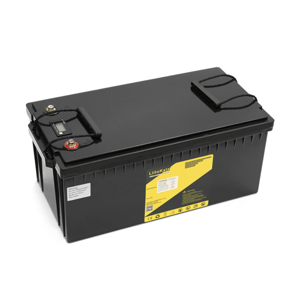 Акумуляторна батарея LiFePO4 12,8V 400Ah з LCD дисплеєм для домашнього використання, туризму, морської та автомобільної промисловості 520*265*220mm 35.6kg Акумуляторна батарея LiFePO4 12,8V 400Ah з LCD дисплеєм для домашнього використання, туризму, морської та автомобільної промисловості 520*265*220mm 35.6kg