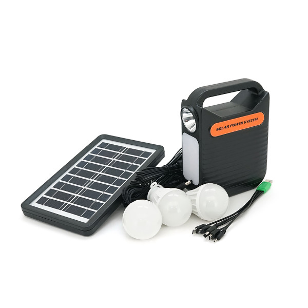 Переносний ліхтар EP-391 + Solar, Функції: PowerBank, АКБ 6V/3000mAh, 3 виносні лампочки 3W, 140х60х185мм, Box Переносний ліхтар EP-391 + Solar, Функції: PowerBank, АКБ 6V/3000mAh, 3 виносні лампочки 3W, 140х60х185мм, Box