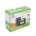 Переносний ліхтар EP-0138 + Solar, Функції: PowerBank, FM радіо, USB/TF, Bluetooth, АКБ 3,7V/3600mAh, 3 виносні лампочки 3W, 183х64х135мм, Box Переносний ліхтар EP-0138 + Solar, Функції: PowerBank, FM радіо, USB/TF, Bluetooth, АКБ 3,7V/3600mAh, 3 виносні лампочки 3W, 183х64х135мм, Box