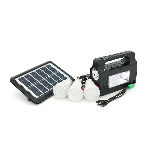 Переносний ліхтар EP-0138 + Solar, Функції: PowerBank, FM радіо, USB/TF, Bluetooth, АКБ 3,7V/3600mAh, 3 виносні лампочки 3W, 183х64х135мм, Box Переносний ліхтар EP-0138 + Solar, Функції: PowerBank, FM радіо, USB/TF, Bluetooth, АКБ 3,7V/3600mAh, 3 виносні лампочки 3W, 183х64х135мм, Box