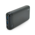 Powerbank 20000mAh Ttec Q20 – внешний аккумулятор для быстрой зарядки: 2 USB + Type-C, 20W, черный, удобен для смартфонов, планшетов и наушников Powerbank 20000mAh Ttec Q20 – внешний аккумулятор для быстрой зарядки: 2 USB + Type-C, 20W, черный, удобен для смартфонов, планшетов и наушников