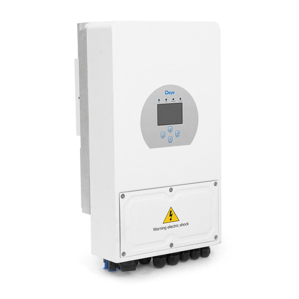 Гибридный инвертор SUN-6K-SG05LP1-EU WI-FI 6 кВт однофазный с подмешиванием энергии для автономных и сетевых систем электроснабжения дома и бизнеса Гибридный инвертор SUN-6K-SG05LP1-EU WI-FI 6 кВт однофазный с подмешиванием энергии для автономных и сетевых систем электроснабжения дома и бизнеса