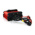 Автоматичне зарядне пристрій DEMUDA 12V/24V для автомобільного акумулятора WET AGM GEL з LCD дисплеєм 25A/10A AC110/220V крокодили