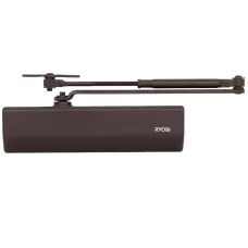Дотягувач дверей D-2055V DARK_BRONZE BC UNIV_ARM для управління внутрішніми та зовнішніми дверима з регульованими швидкостями закривання