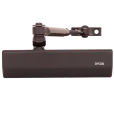Дотягувач дверей RYOBI D-2055V DARK_BRONZE для контролю закриття та відкриття дверей з регулюванням швидкостей та вітровим гальмом