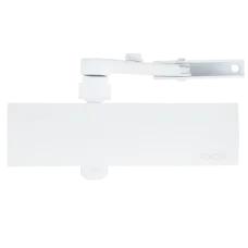 Дотягувач дверей RYOBI 1200 D-1200 WHITE для згладженого зачинення внутрішніх та зовнішніх дверей з алюмінієвим корпусом і регульованими швидкостями зачинення