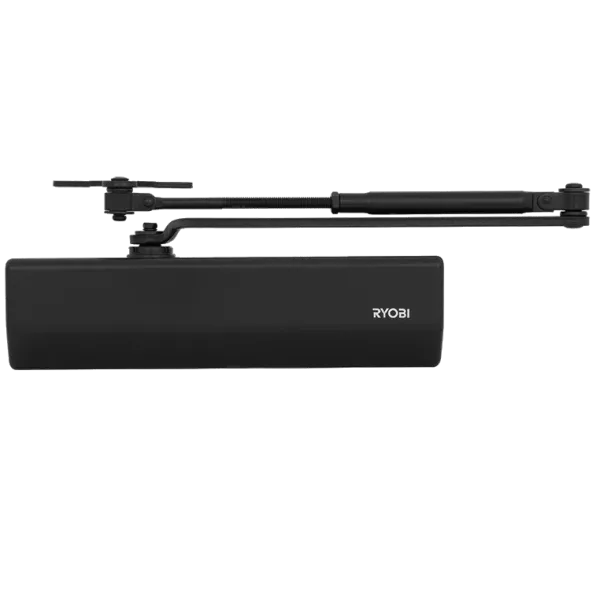 Доводчик двери накладной D-2055V BLACK, для наружных и внутренних дверей, управление циклами закрытия, с регулировкой скорости, максимальная масса до 100 кг Доводчик двери накладной D-2055V BLACK, для наружных и внутренних дверей, управление циклами закрытия, с регулировкой скорости, максимальная масса до 100 кг