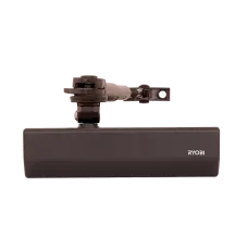 Дотягувач RYOBI DS-2055V DARK BRONZE для стандартних дверей до 100 кг, ширина до 1250 мм, клас EN 3/4/5, тип тяги STD HO ARM