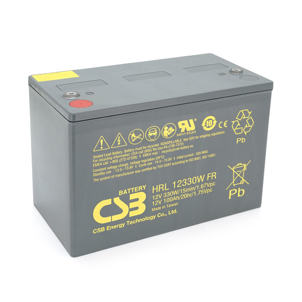 Акумуляторна батарея HRL12330W 12V 100Ah для ІБП та резервного живлення систем відеоспостереження й охоронної сигналізації Акумуляторна батарея HRL12330W 12V 100Ah для ІБП та резервного живлення систем відеоспостереження й охоронної сигналізації