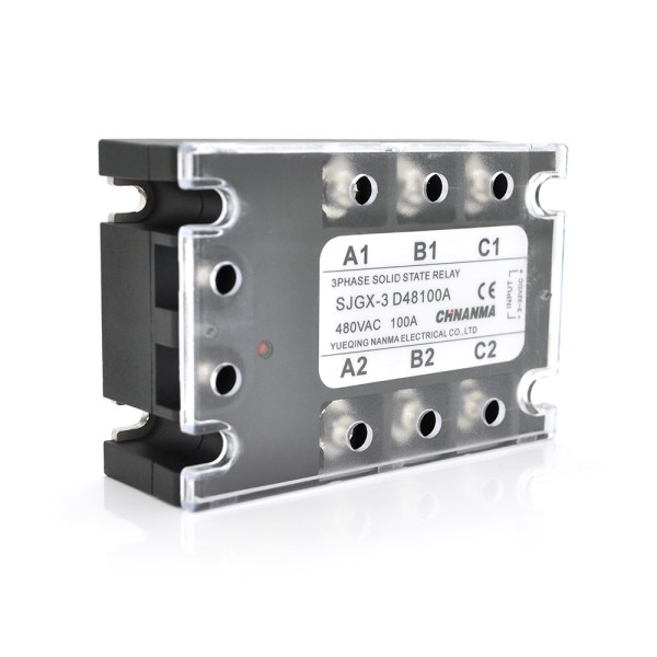 Трифазне твердотільне реле SSR / SJGX-3 D48100A Трифазне твердотільне реле SSR / SJGX-3 D48100A