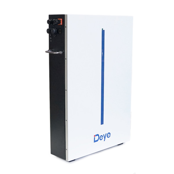 Акумуляторна батарея Deye RW-M6.1-B 51,2V 120Ah для систем накопичення енергії, BMS 60A, до 32 батарей в паралелі, 6000 циклів, IP21, компактні розміри 510*740*145 мм Акумуляторна батарея Deye RW-M6.1-B 51,2V 120Ah для систем накопичення енергії, BMS 60A, до 32 батарей в паралелі, 6000 циклів, IP21, компактні розміри 510*740*145 мм