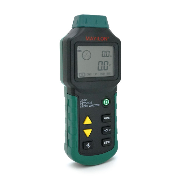 Анализатор электрических цепей Mayilon MY-5908 для профессиональной диагностики и контроля качества электроэнергии в промышленных и бытовых сетях Анализатор электрических цепей Mayilon MY-5908 для профессиональной диагностики и контроля качества электроэнергии в промышленных и бытовых сетях