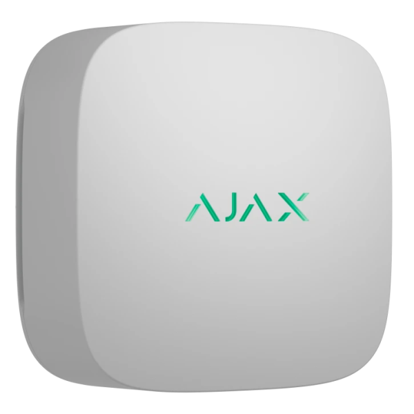 Бездротовий датчик якості повітря (температура та вологість) Ajax LifeQuality Lite White Бездротовий датчик якості повітря (температура та вологість) Ajax LifeQuality Lite White