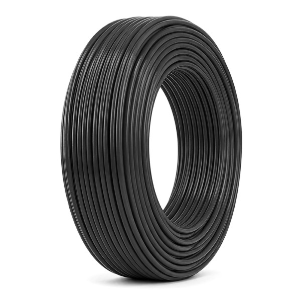 Кабель силіконовий луджений AWG 26 American Standard 26AWG/0,15квМ/600В, 400 метрів, негорючий, термостійкий, Black, ціна за бухту Кабель силіконовий луджений AWG 26 American Standard 26AWG/0,15квМ/600В, 400 метрів, негорючий, термостійкий, Black, ціна за бухту