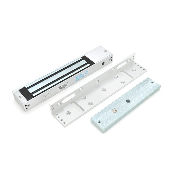 Електромагнітний замок MS-280LED + Куточок LS-280, до 280 кг, DC12V / 500mA, DC24V / 250mA. Розміри: 250х47х25 мм Електромагнітний замок MS-280LED + Куточок LS-280, до 280 кг, DC12V / 500mA, DC24V / 250mA. Розміри: 250х47х25 мм