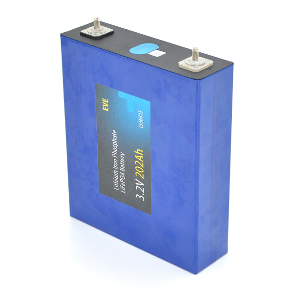 Осередок акумуляторний LiFePO4 EVE 3.2V 202Ah Q5 для складання батареї сонячних станцій та електромобілів