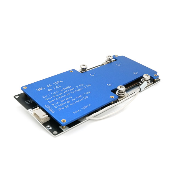 BMS плата 4S 100А 14.6V для акумуляторів LiFePO4, розмір 145x65x11mm, забезпечує надійний контроль живлення для електронних пристроїв BMS плата 4S 100А 14.6V для акумуляторів LiFePO4, розмір 145x65x11mm, забезпечує надійний контроль живлення для електронних пристроїв