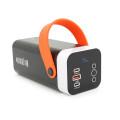 Powerbank ACL PW-142 40000mAh, PD22.5W, 4xUSB+USB-C, 4 кабеля (USB/Micro/Type-C/Lighting), фонарик, 0.85 кг, чёрный/белый, коробка Powerbank ACL PW-142 40000mAh, PD22.5W, 4xUSB+USB-C, 4 кабеля (USB/Micro/Type-C/Lighting), фонарик, 0.85 кг, чёрный/белый, коробка
